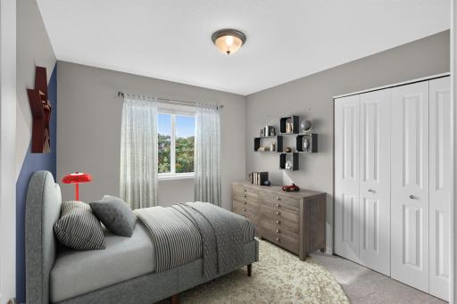 Main floor 2nd bedroom Image has been virtually staged