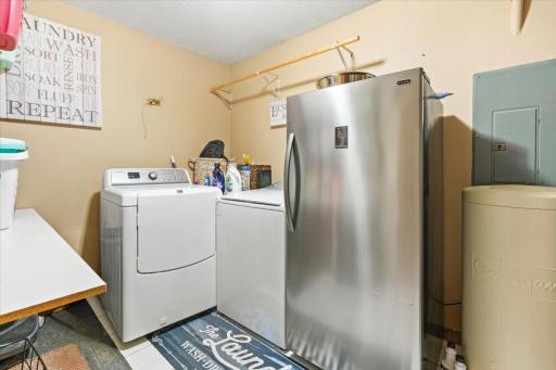 Laundry on main floor
