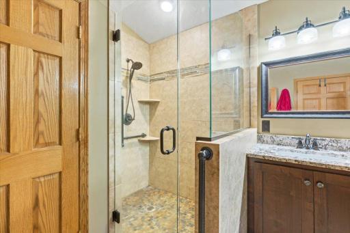 Primary 3/4 bathroom