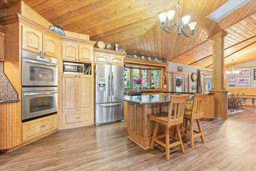 Spacious kitchen