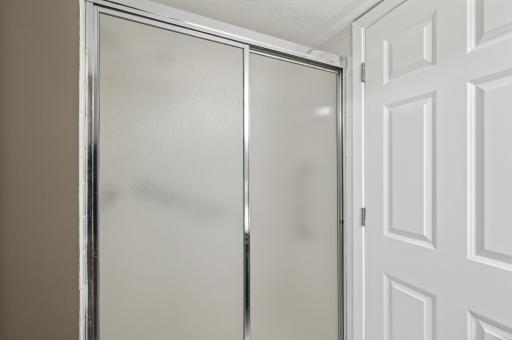 Lower level shower