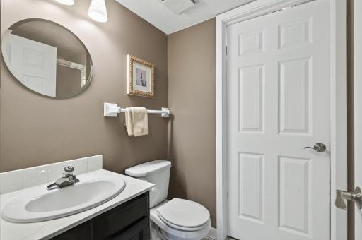 3/4 bath in the lower level