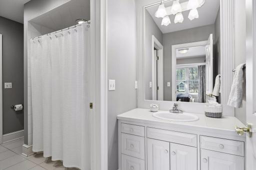 Jack and Jill bathroom