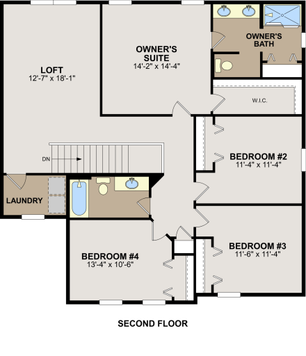 Richmond upper level. Photos are for representational purposes. Styles, colors and selections may vary.