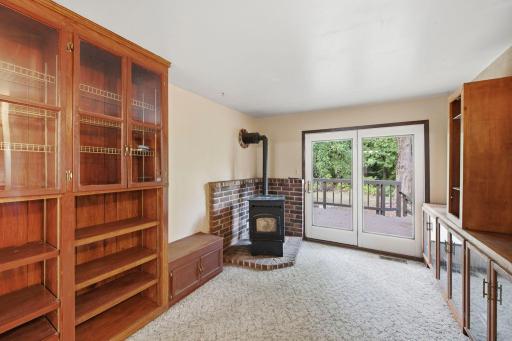 Living Room-Pellet Stove