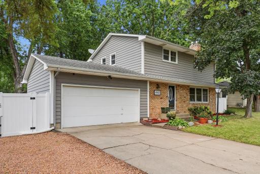 Photo for 4762 Decatur Avenue N, New Hope, MN 55428 - listing #7132032 Two-story home with an attached two-car garage on a quiet New Hope street.