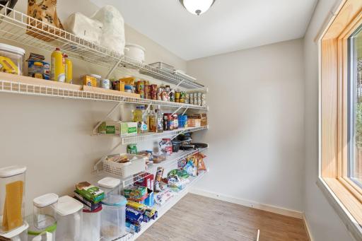 Huge Walk-in Pantry