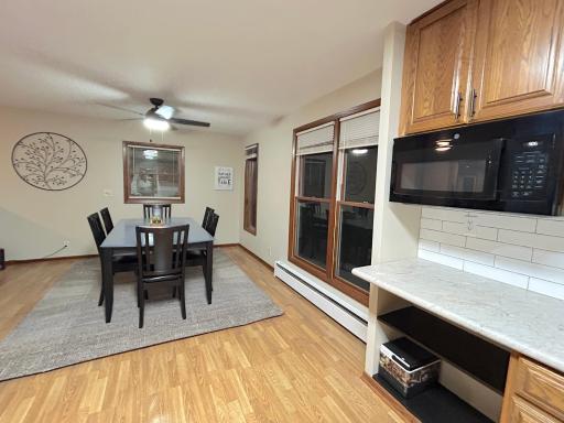 Freshly painted Kitchen/Dining