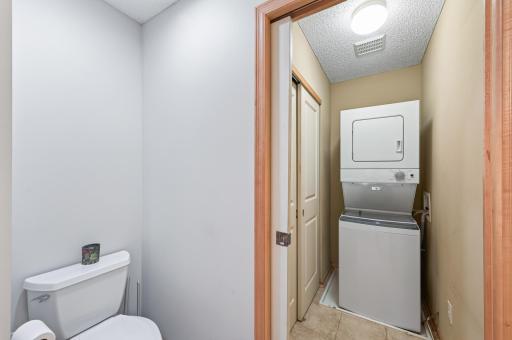 Upper level laundry