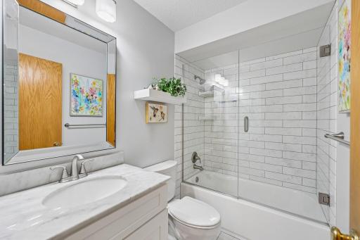2nd main level updated bathroom