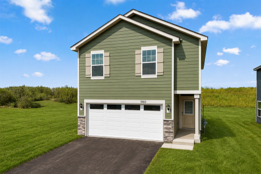 A Pattison with upgraded stone. Elevation and colors will vary.