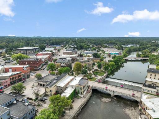 The Cannon River flows through Dundas and Northfield.