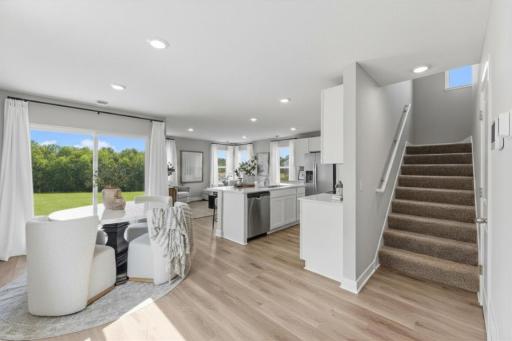 Open main level. *Photo of similar model home. Color and options may differ.