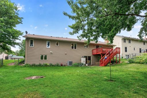 Walkout lower level with plenty of space in the backyard for a firepit and gardening!