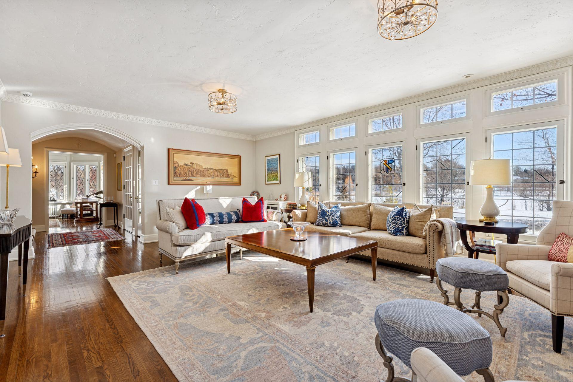 A light-filled living space designed for both comfort and connection