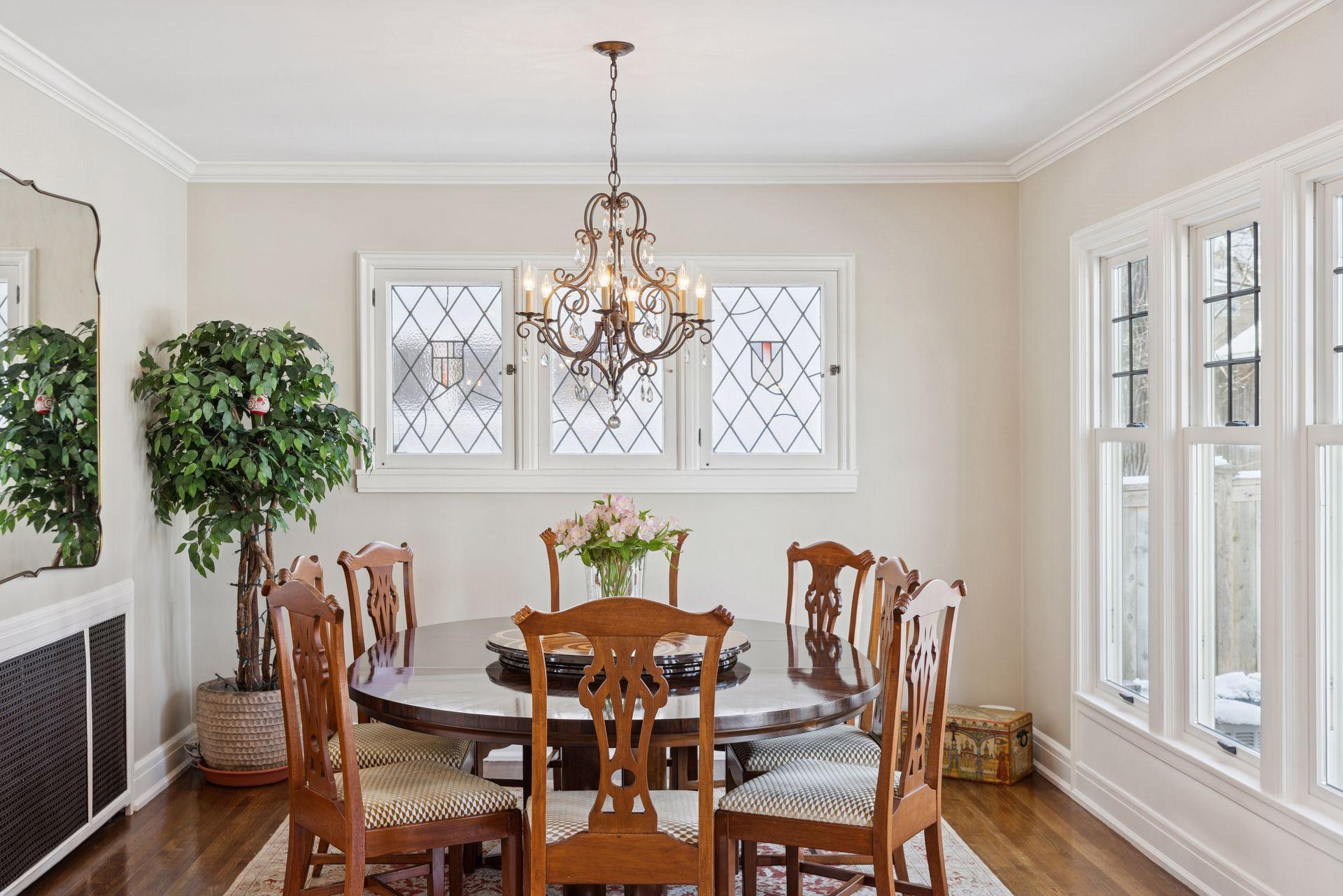 A refined dining space ideal for hosting memorable gatherings