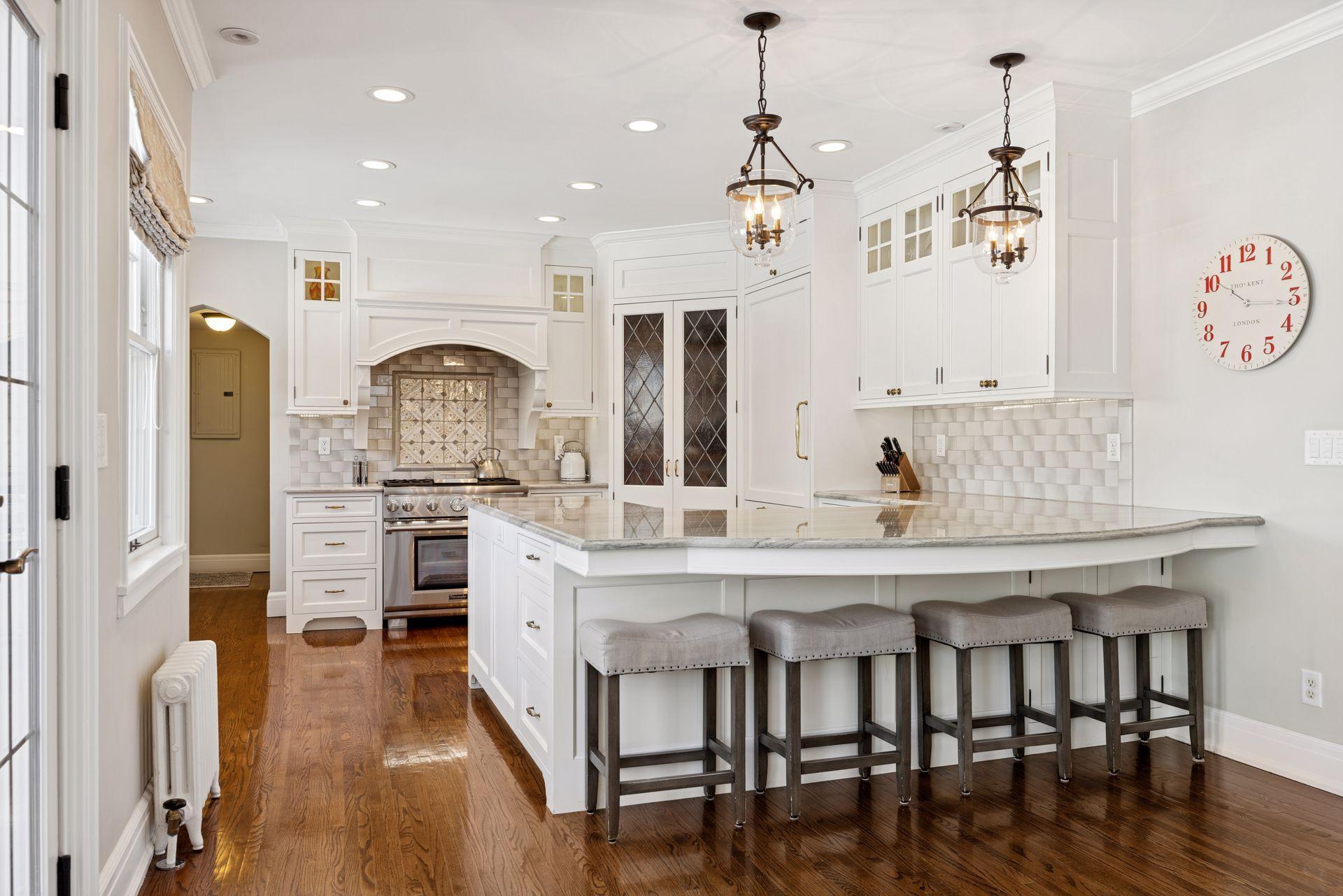 A beautifully updated kitchen designed for both form and function