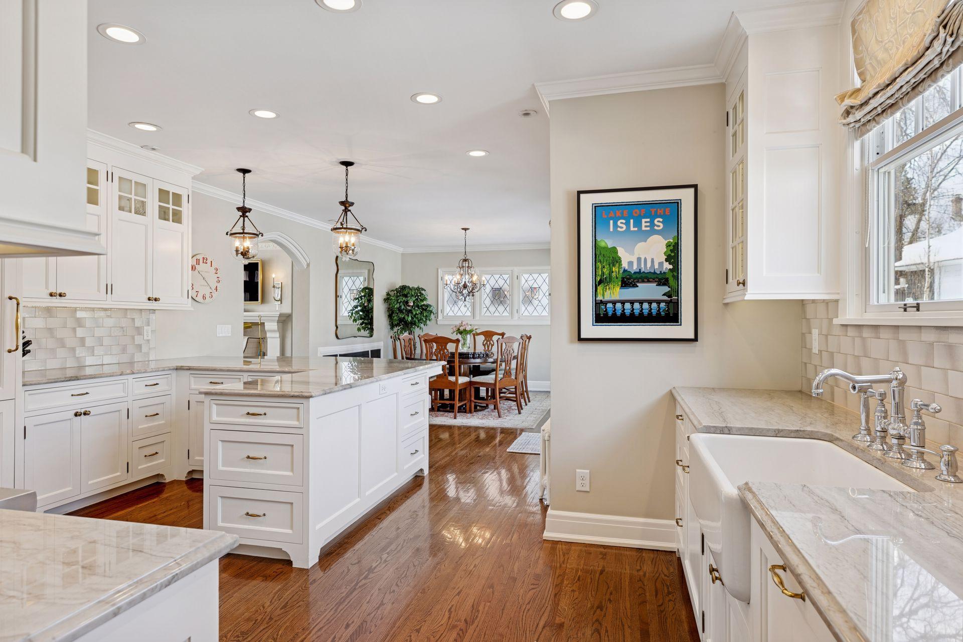 A kitchen that balances style, efficiency, and comfort