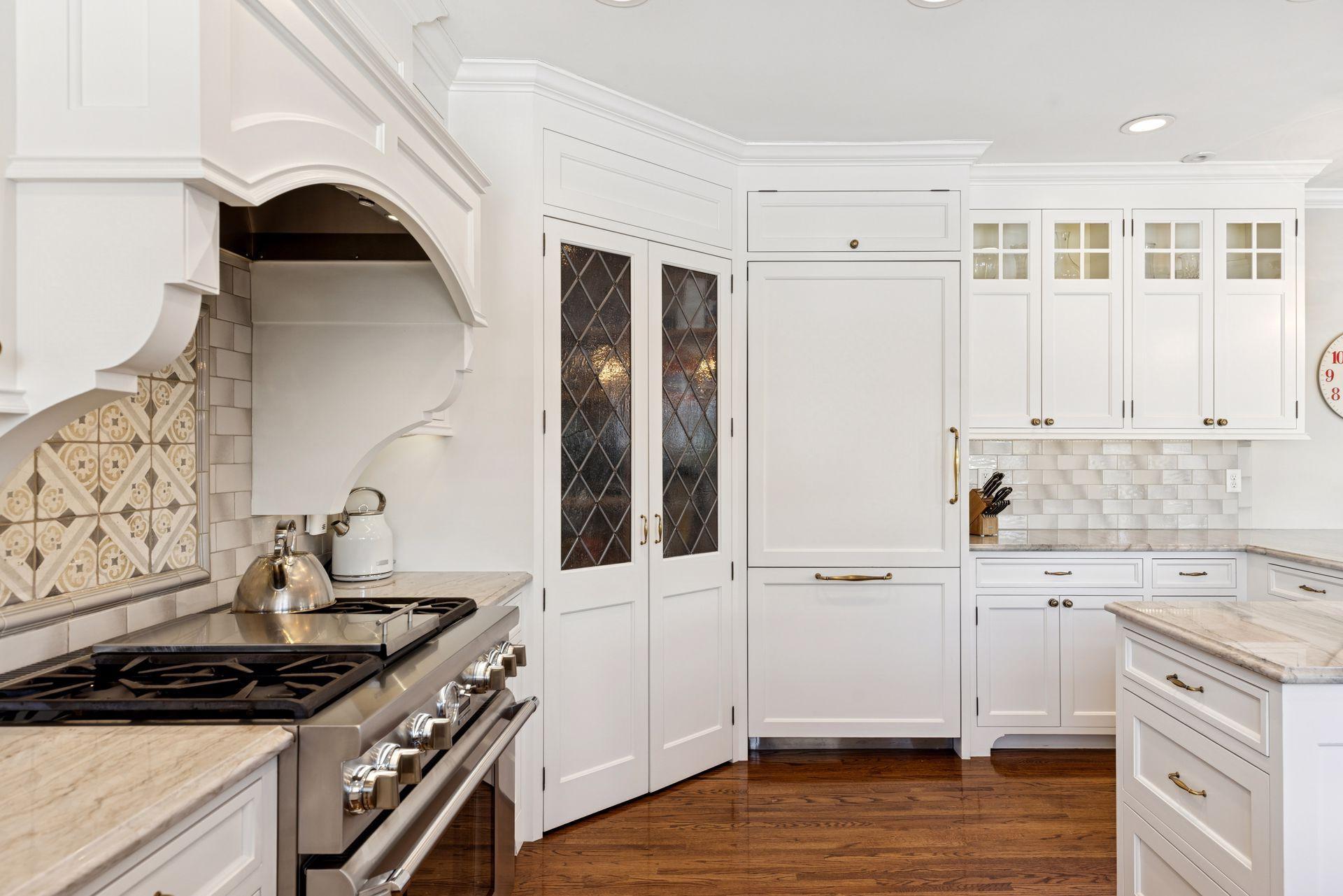 Ample workspace and storage for effortless cooking