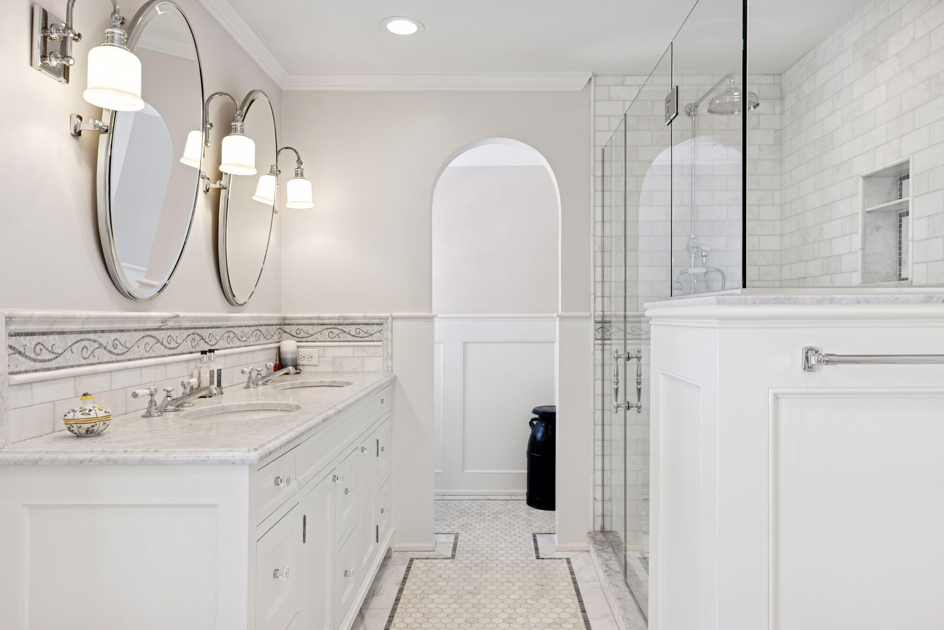 Clean, modern finishes create a calming retreat.