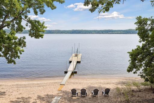 Welcome to 983 Quentin Ave S nestled at the end of a non through street providing a serene setting to enjoy your sandy beach on the St. Croix River.