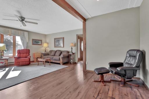 View of the den to the main level family room.