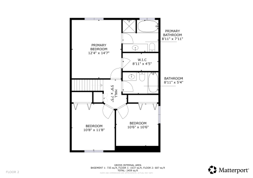 Floorplan for Main level