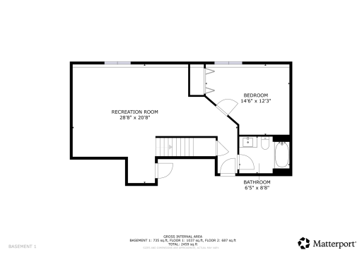 Floorplan for Basement