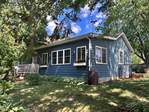 This shows the four season porch on the front of the home.