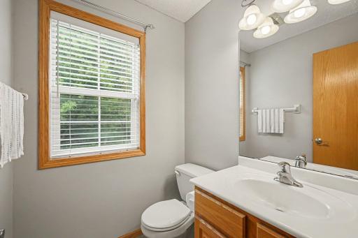 Main floor powder room