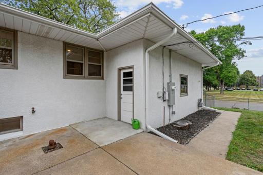 Garage access is easy from back yard and nicely maintained garden beds are a clean slate for new owners.