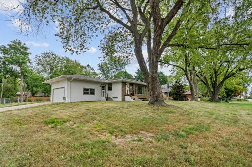 This home sits on a large lot, over 1/3 of an acre. Driveway and garage access from Judith Ave.