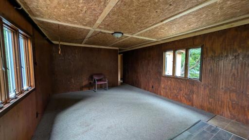 Mobile home living room