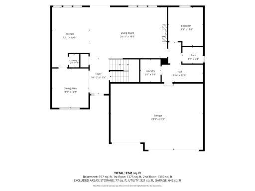 Main level floorplan