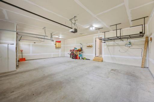 Sheet rocked and insulated garage