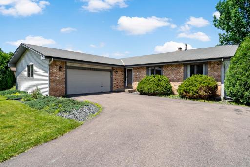 This home is one story walk out with a two car garage