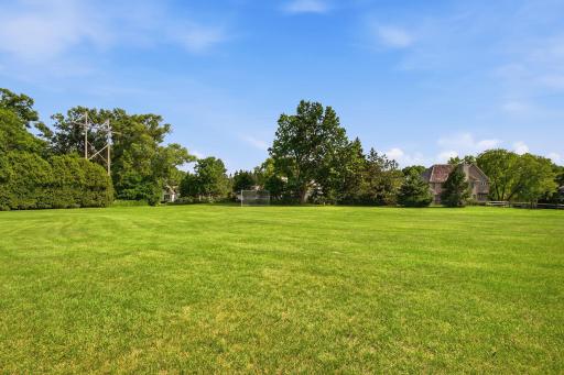 Across the street from recently remodeled Green Oaks Park