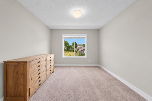 Upper level bedroom with walk-in closet.
