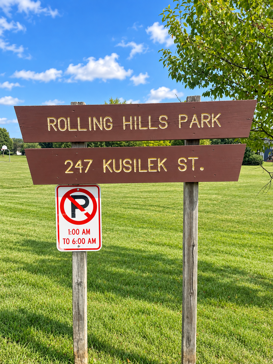 Enjoy the convenience of Rolling Hills Park located right in the neighborhood.