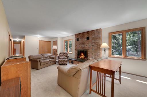 From dining area looking towards entrance and hallway to 4 bedrooms.