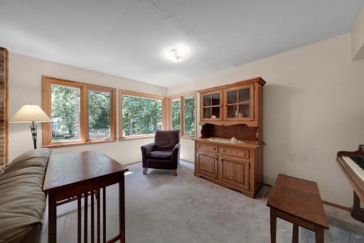 Area that can be used as dining area, music area or your creativity