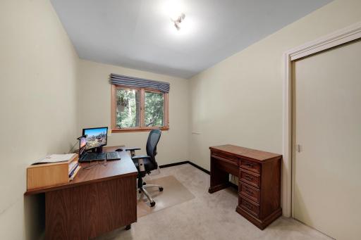 4th bedroom being used as office area.