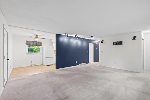 Beautifully tiled floors in dining and kitchen rooms.