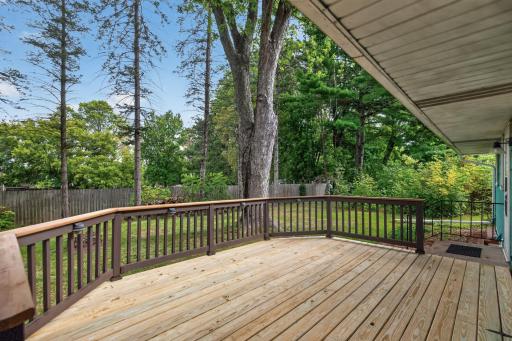 Definitely enough room for whatever type of outdoor gathering you may have.