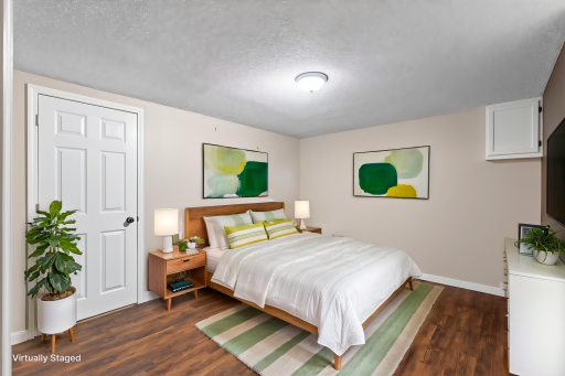 Nice LVP flooring and a good size closet.