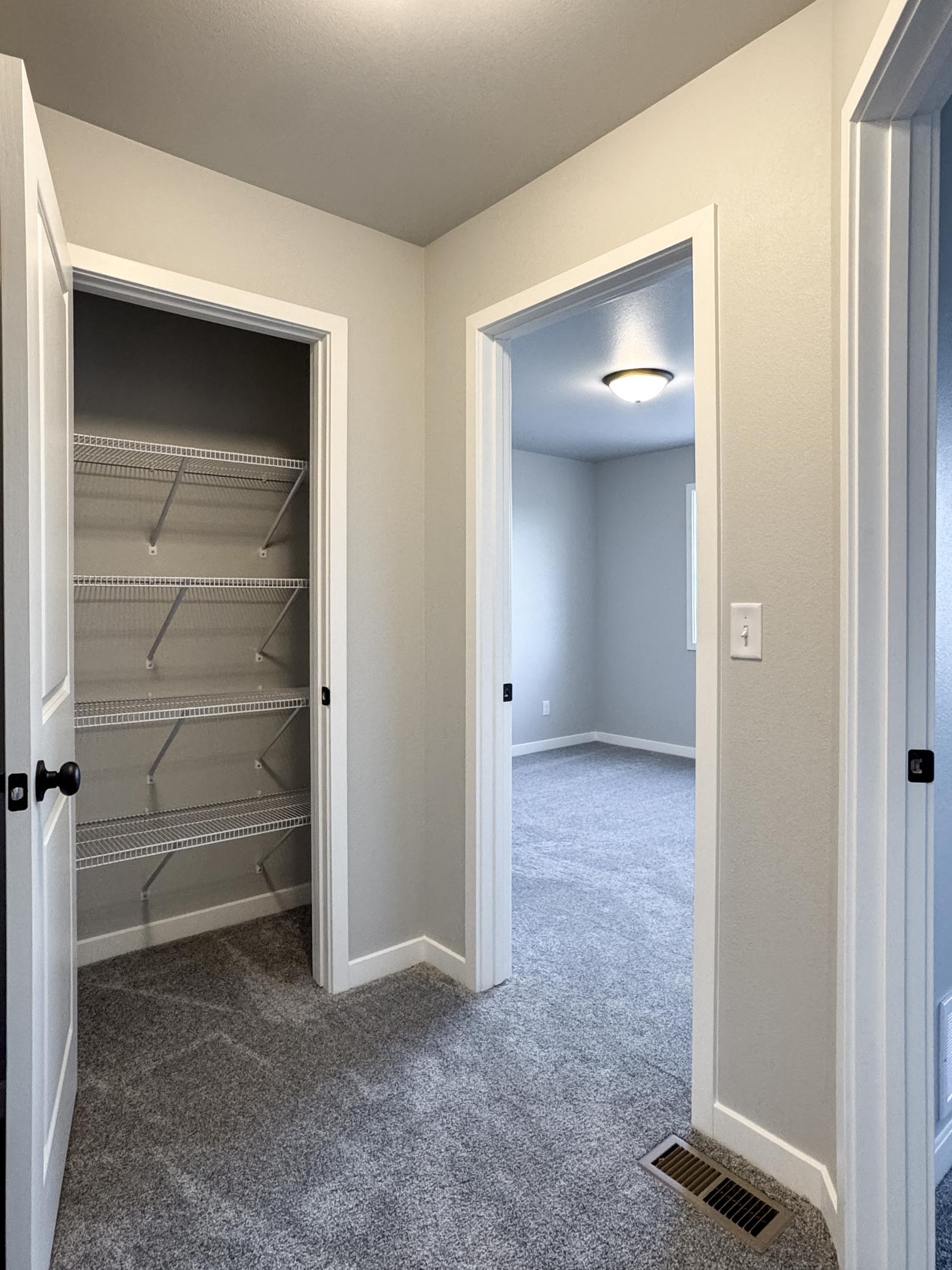 Upper Level Hallway / Storage Closet
