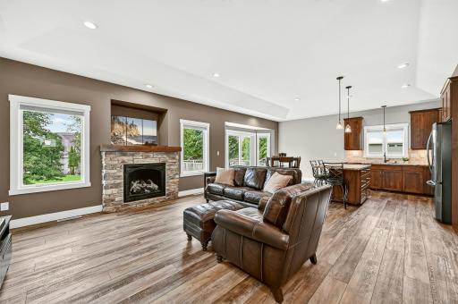 Focused on bright, open, main level living.