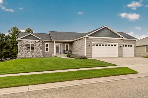 Thoughtfully designed home with great curb appeal.