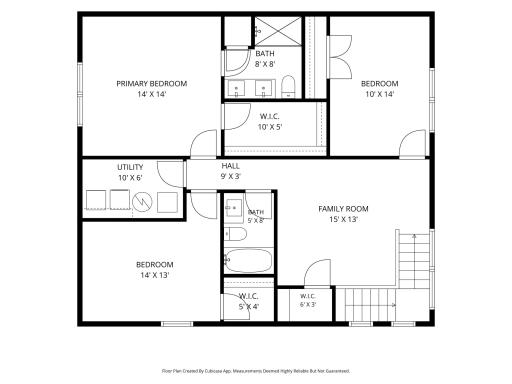 Floor plan upper level