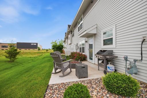 wonderful private spacious patio.